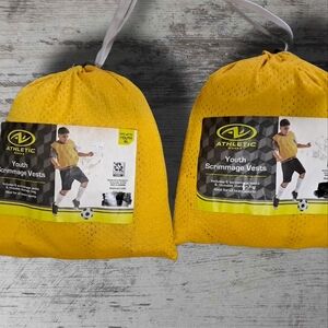Athletic Works Yellow Scrimmage Vest